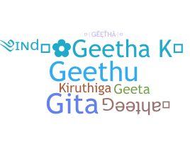 Becenév - Geetha