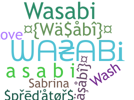 Becenév - Wasabi