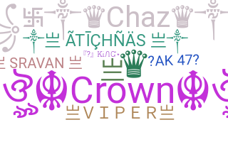 Becenév - Crown