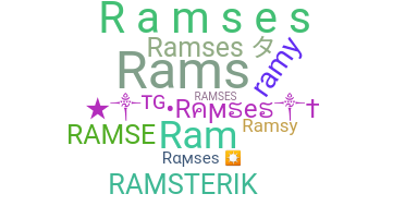 Becenév - Ramses
