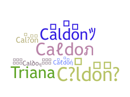 Becenév - Caldon