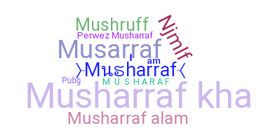 Becenév - Musharraf