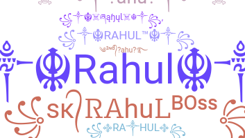 Becenév - Rahul