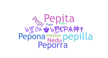 Becenév - Pepa