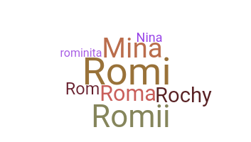 Becenév - Romina