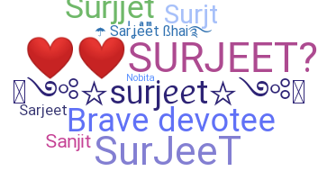 Becenév - Surjeet