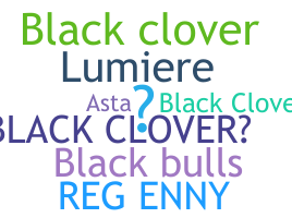 Becenév - BlackClover