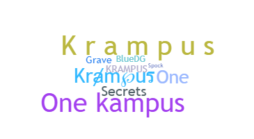 Becenév - Krampus