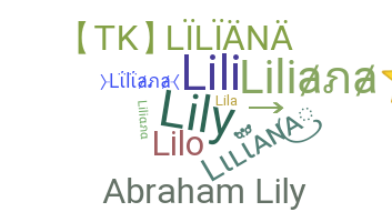 Becenév - Liliana
