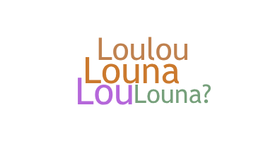 Becenév - louna
