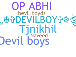 Becenév - Devilboys