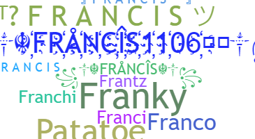 Becenév - Francis