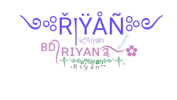 Becenév - Riyan