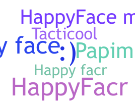 Becenév - happyface