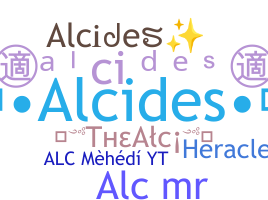 Becenév - Alcides