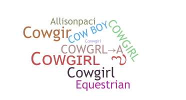Becenév - cowgirl