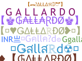 Becenév - Gallardo