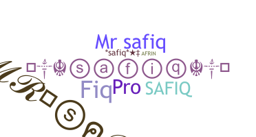 Becenév - Safiq