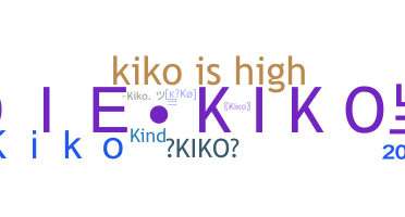 Becenév - Kiko