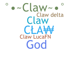 Becenév - CLAW