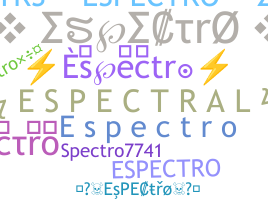 Becenév - Espectro