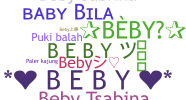 Becenév - BEBY