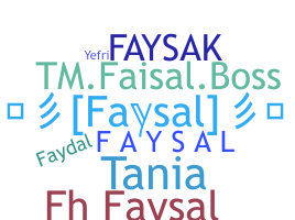 Becenév - Faysal