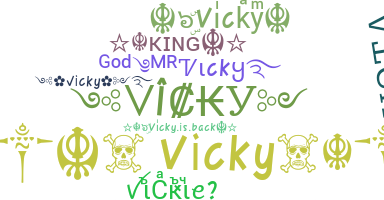 Becenév - Vicky