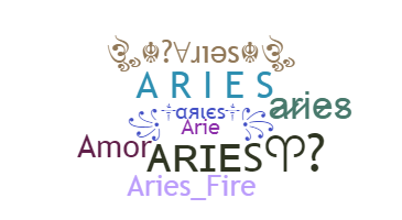 Becenév - Aries