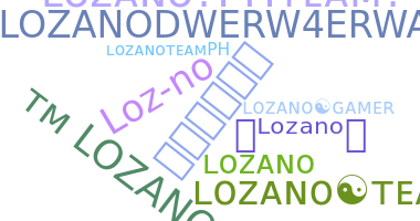 Becenév - Lozano