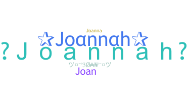 Becenév - Joannah