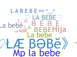 Becenév - labebe