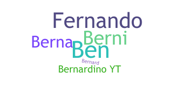 Becenév - Bernardino