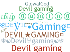 Becenév - DevilGaming