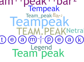 Becenév - TeamPeak