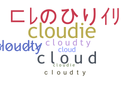 Becenév - cloudty