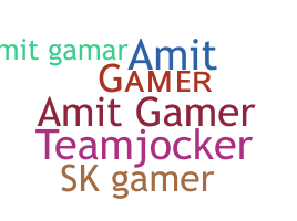 Becenév - AmitGamer
