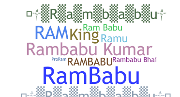 Becenév - Rambabu