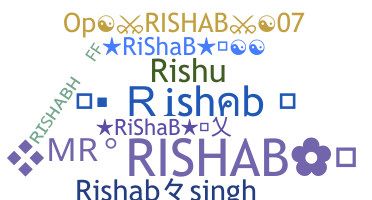 Becenév - Rishab