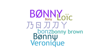 Becenév - Bonny