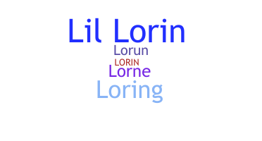 Becenév - Lorin