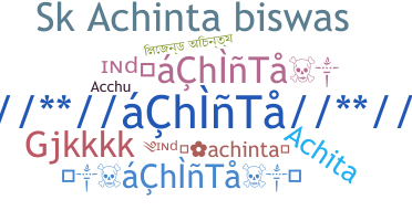 Becenév - Achinta