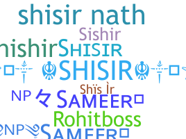 Becenév - Shisir