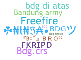 Becenév - Bandung