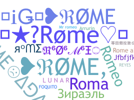 Becenév - rome