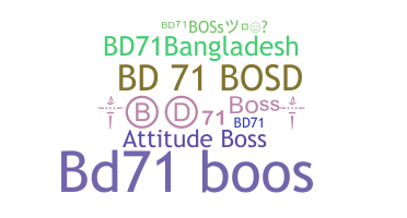 Becenév - BD71BosS