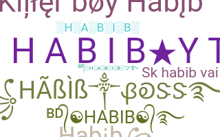 Becenév - Habib