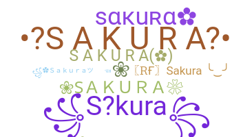 Becenév - Sakura
