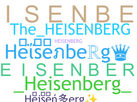 Becenév - Heisenberg