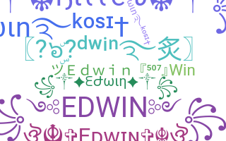 Becenév - Edwin